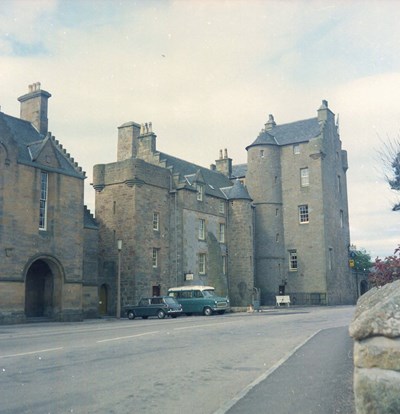 Colour photograph of the Castle Hotel
