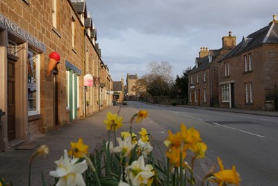 ‘Lock-down’ - A quiet Castle Street