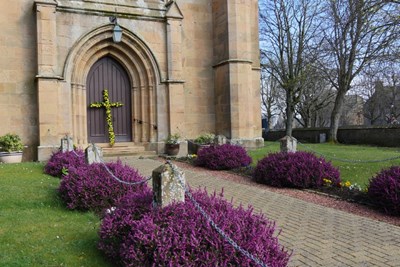 The symbol and message of Dornoch Cathedral 