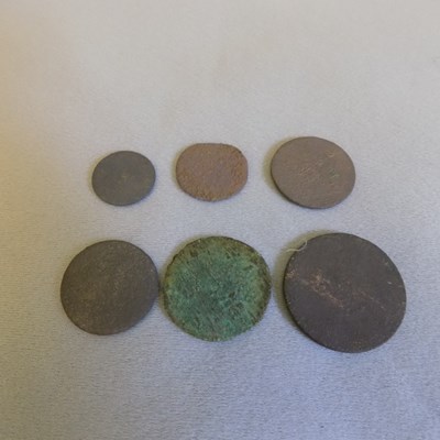 Skelbo Castle finds 6 coins