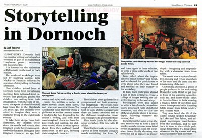 Storytelling in Dornoch