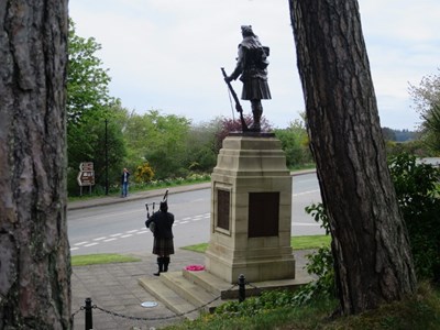 Lone Piper VE Day 8th May 2020 