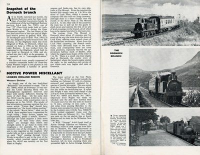 Article from Trains Illustrated April 1957
