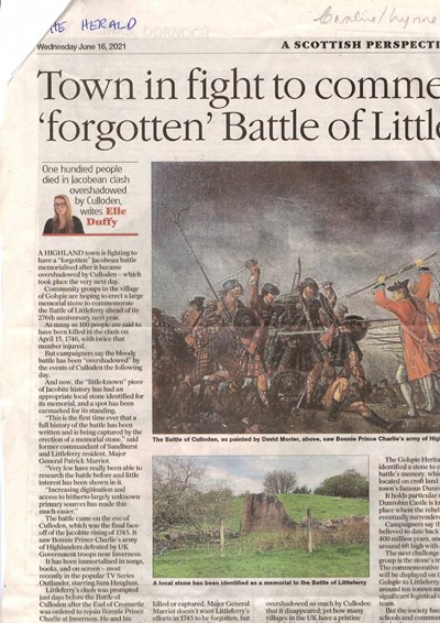 Forgotten battle of Littleferry