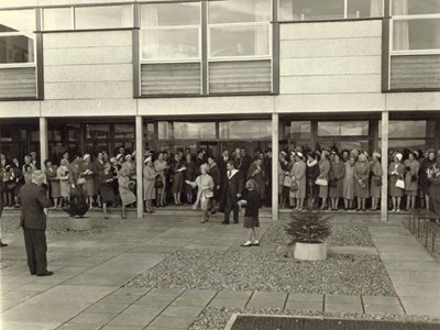 Opening of Dornoch Academy 1963