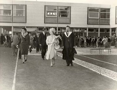 Opening of Dornoch Academy 1963
