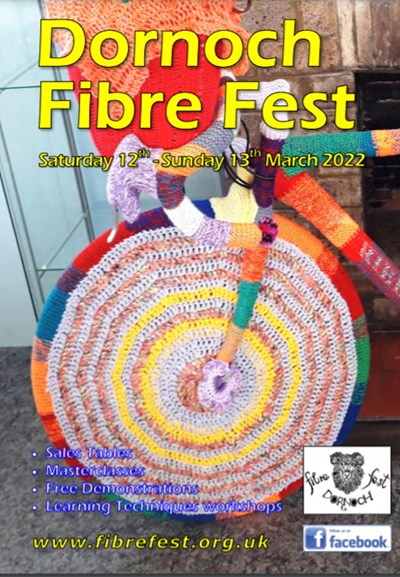 Dornoch Fibre Fest 2022 Leaflet
