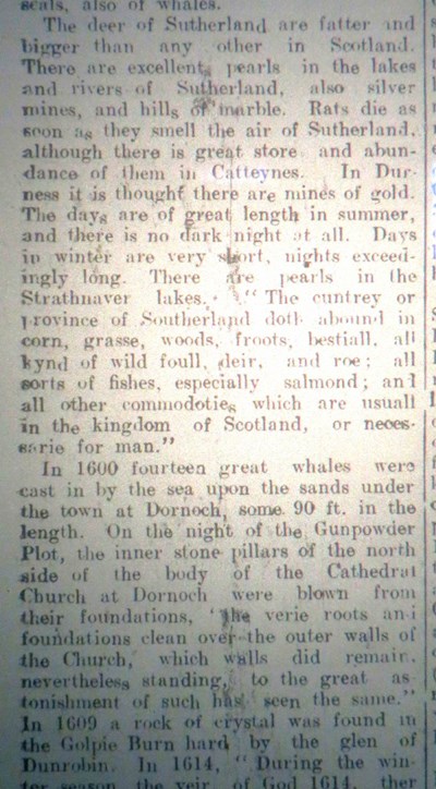 Clipping from Northern Times (18/4/1929)