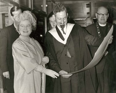 Opening of Dornoch Academy 1963