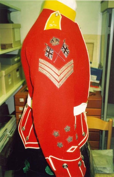 Sgt. Bethune's uniform