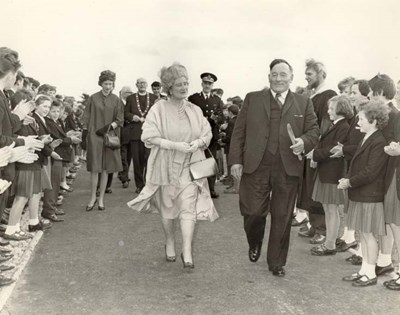 Opening of Dornoch Academy 1963