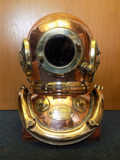 Royal Navy Diving Helmet