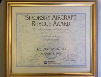 Sikorsky Aircraft Rescue Award