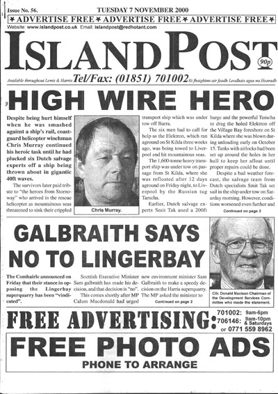 Island Post - 'High Wire Hero'
