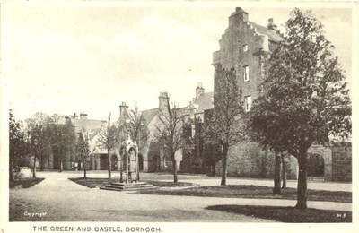Postcard collection Dornoch - The Castle