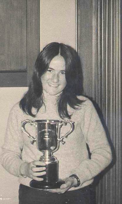 Junior Girl Champion Fiona Macdonald 1972