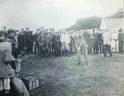 A match between Massey and Herd in 1907