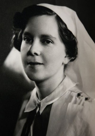 Marian Murray in Nursing Sister Uniform