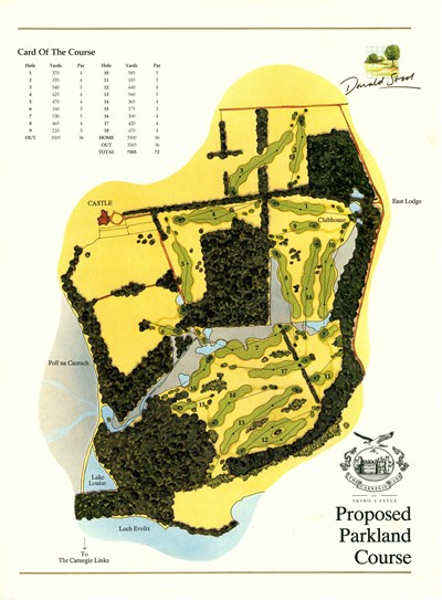 Card of the Carnegie Club Course