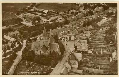 Dornoch from the air