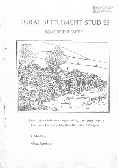 Rural Settlement Studies – Some Recent Work