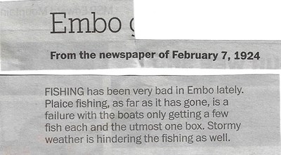 Fishing in Embo