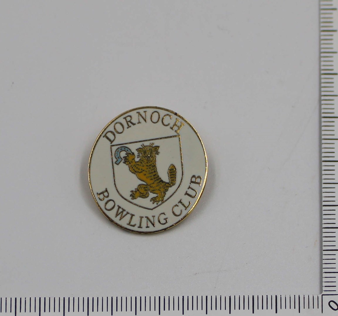 Dornoch Bowling Club badge