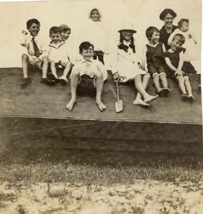 Children at beach