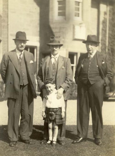 Donald Cumming, owner, at the Opening of the Royal Golf hotel