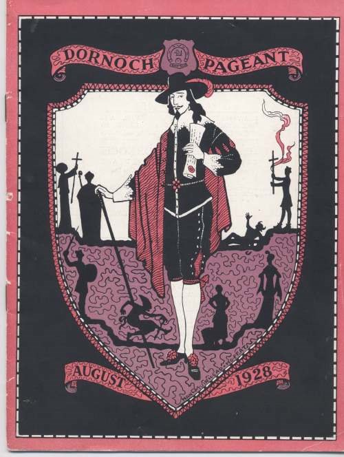 Programme for Dornoch pageant 1928