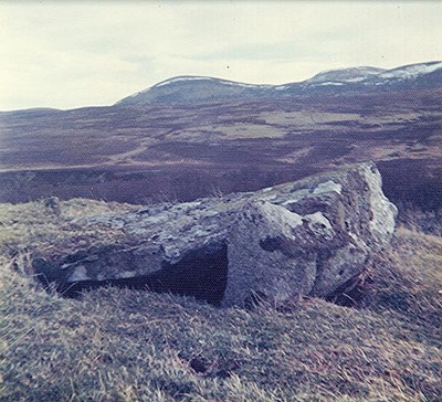 Chambered Tomb ~ Kist on Cairn, Sciberscross