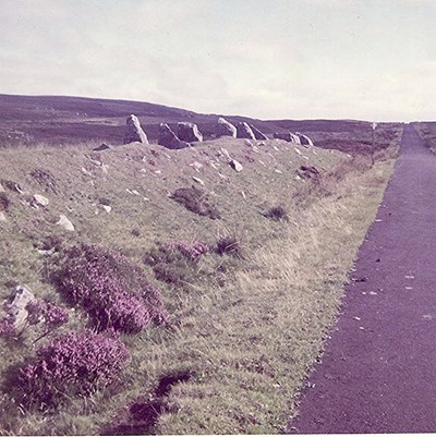 Stone Circle  at Achavanich I ~ Bank