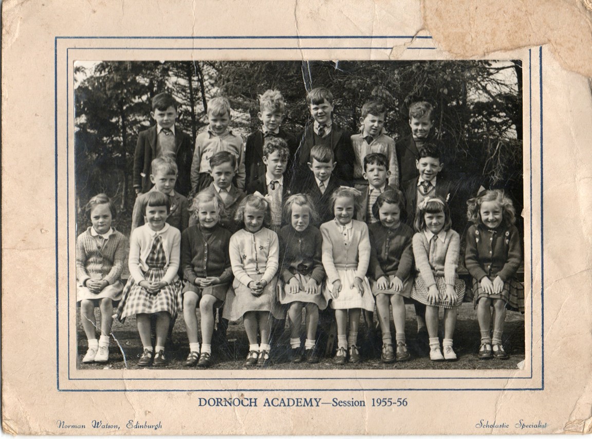 Dornoch Academy Session 1955 -56