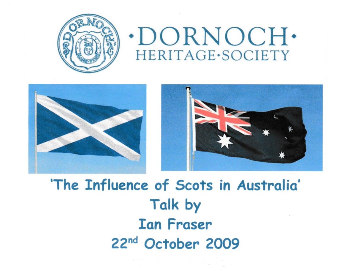 The Influence of Scots in Australia