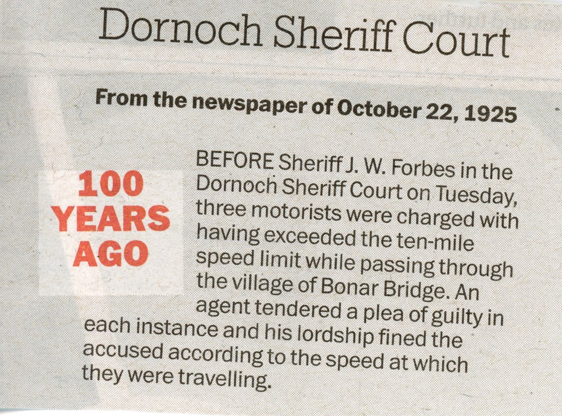 Dornocg Sheriff Court