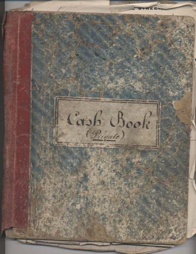 Cash book of William MacKay Blacksmith 1919-27