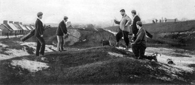 Donald Ross at 17th hole Struie Course
