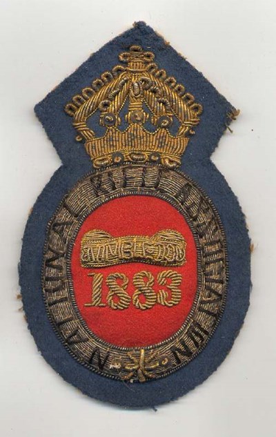 National Rifle Association  ~ Wimbledon badge - Robert Mackay 1883