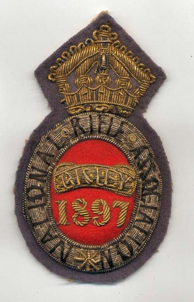 National Rifle Association ~ Bisley badge - Robert Mackay 1897