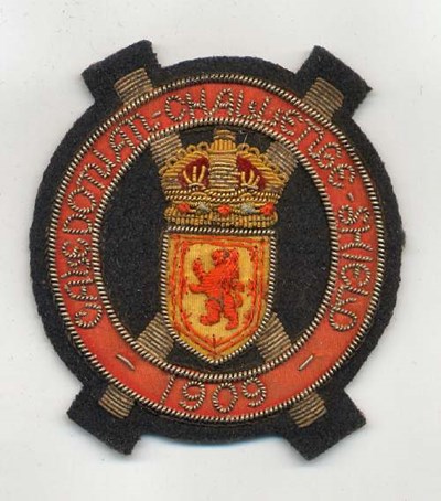 Caledonian Challenge Shield badge - Robert Mackay 1909