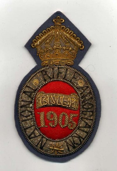 National Rifle Association ~ Bisley badge - Robert Mackay 1905