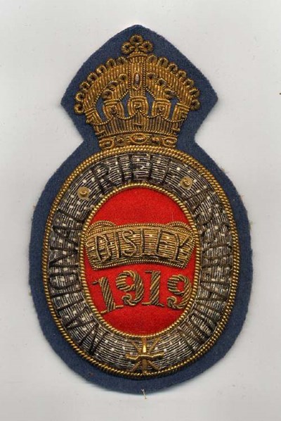 National Rifle Association ~ Bisley badge - Robert Mackay 1919