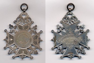 Sutherland Highland Rifle Volunteers shooting medal - Robert Mackay 1899