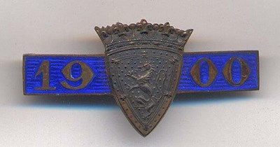 International Twenty Match badge - Robert Mackay 1900