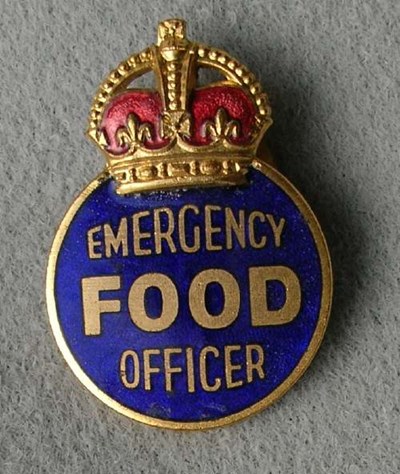 Ministry of Food lapel badge
