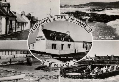 Embo postcard c 1950