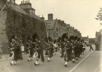 Dornoch Pipe Band 1958