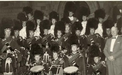 Dornoch Pipe Band 1960s