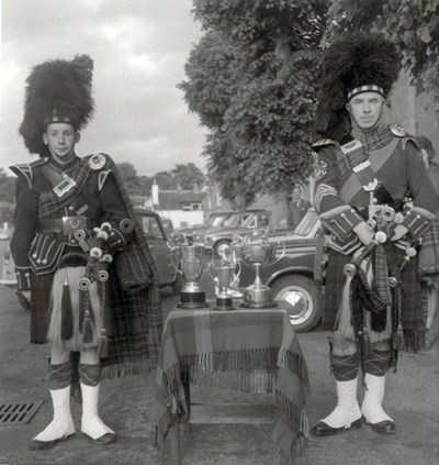 Pipe Major Kenny Macrae