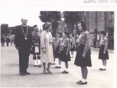 Queen Elizabeth in Dornoch